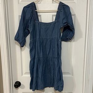 Blue Denim Dress